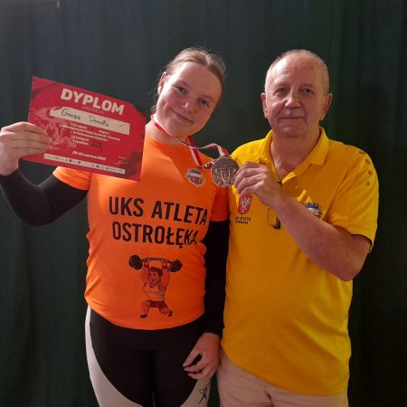 Fenomen z UKS Atleta! 15-letnia Kurpianka w krajowej czołówce wśród seniorek