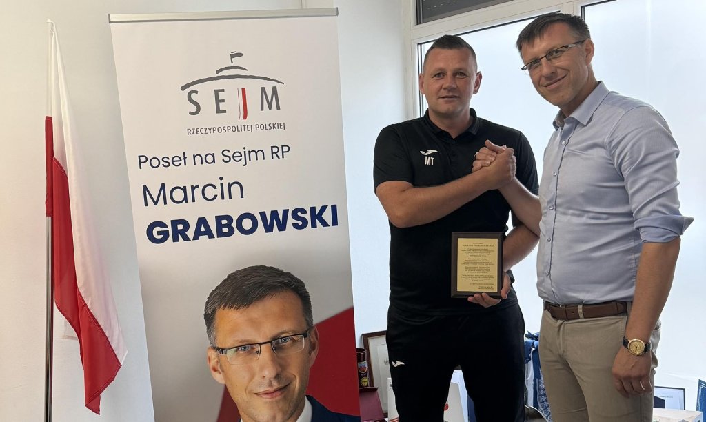 Poseł Grabowski docenił sukces Czarnych. Pogratulował trenerowi