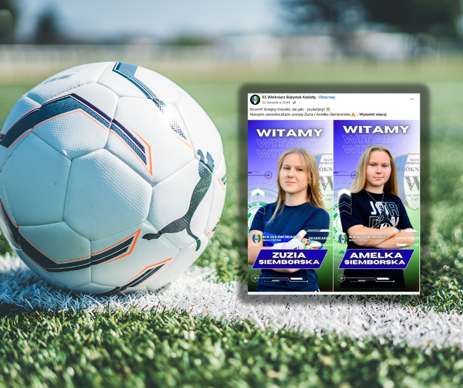Siostry w nowym klubie! Pierwszy mecz w CLJ zagrały... w Ostrołęce