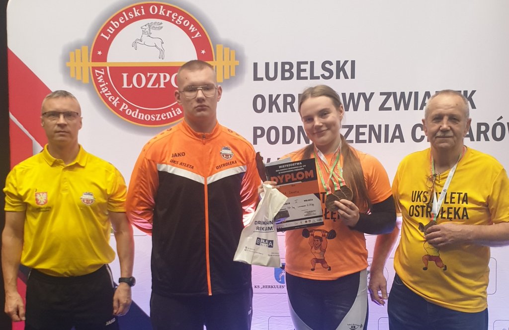 Dorota znów złota! Udany start sztangistów UKS Atleta Ostrołęka w Biłgoraju [ZDJĘCIA]