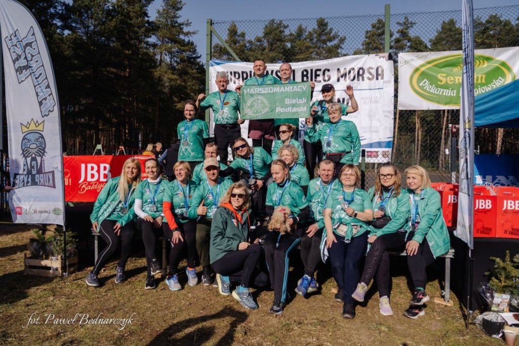 Serafin gościł biegaczy i miłośników Nordic Walking. Tak wyglądał VIII Kurpiowski Bieg Morsa [ZDJĘCIA]