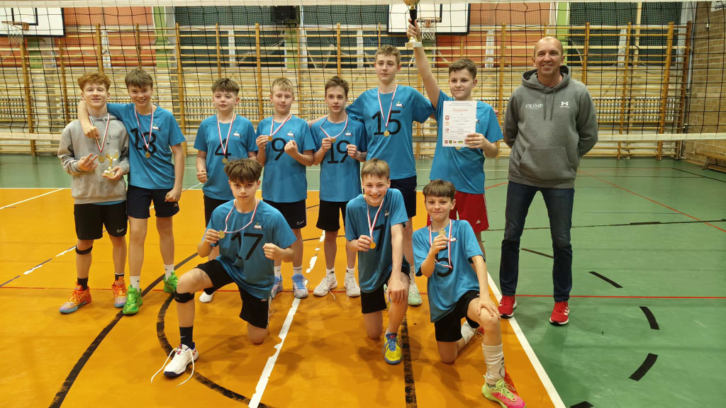 Siatkarze z „Piątki" jadą na Mistrzostwa Mazowsza! Wygrali etap międzypowiatowy