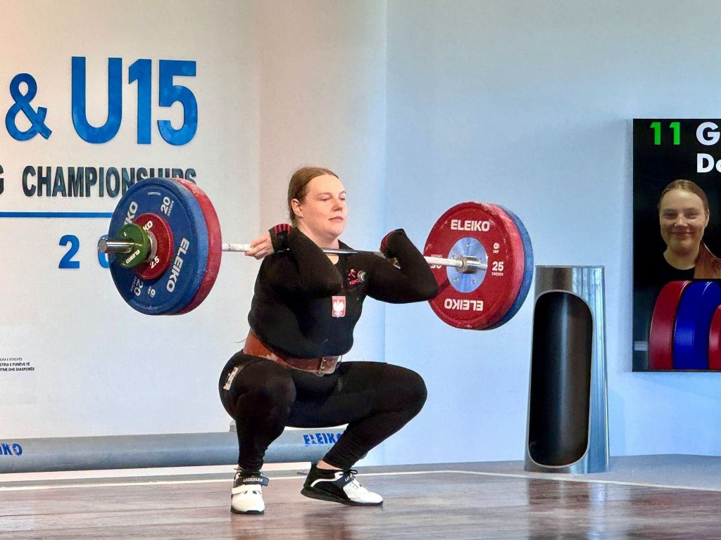 Dorota Gnoza piąta w Europie! Kurpiowska sztangistka o krok od medalu