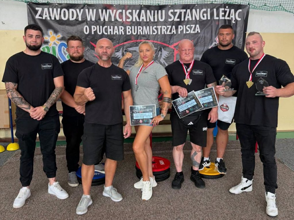 Świetny występ Kuźni Ostrołęka w Piszu. Wycisnęli medale!