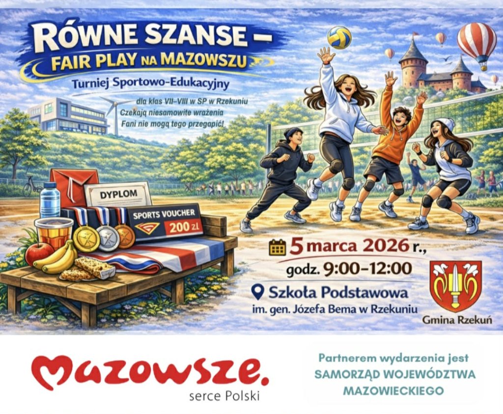 Fair Play przede wszystkim – sportowe święto w Rzekuniu!