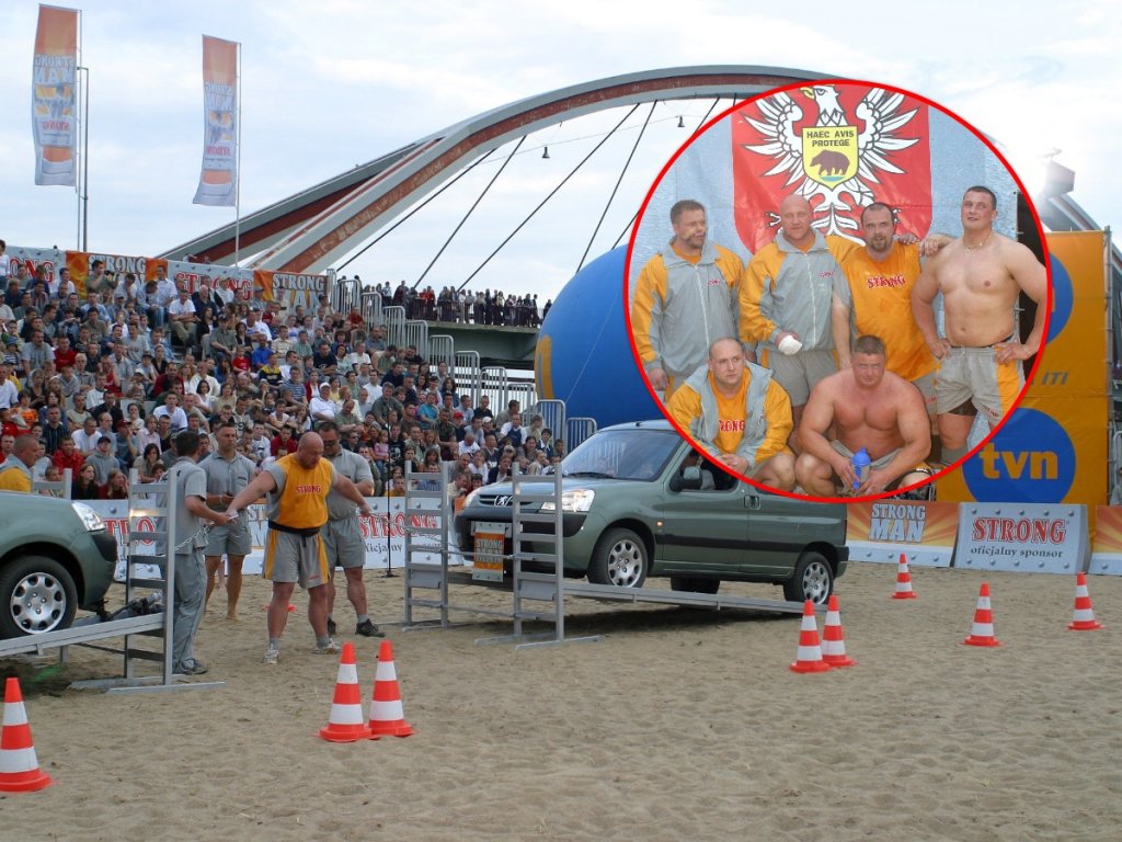 Strongman w Ostrołęce. Najsilniejsi walczyli przy moście Madalińskiego. Pamiętacie? [ZDJĘCIA]