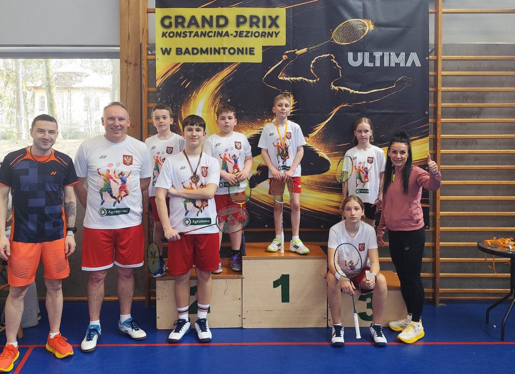Sukcesy badmintonistów z Ostrołęki na Grand Prix w Konstancinie-Jeziornie [ZDJĘCIA]