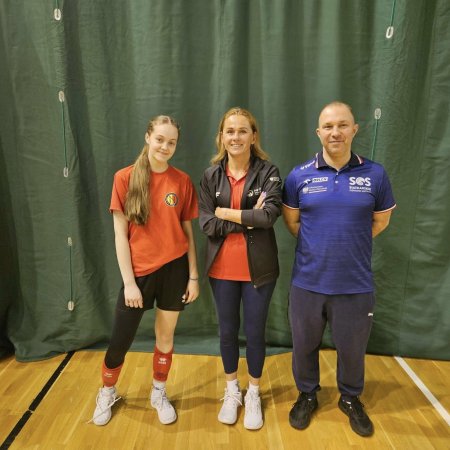 Julia Suchecka z Nike Ostrołęka na konsultacji w Giżycku. Szansa na powołanie do reprezentacji 
