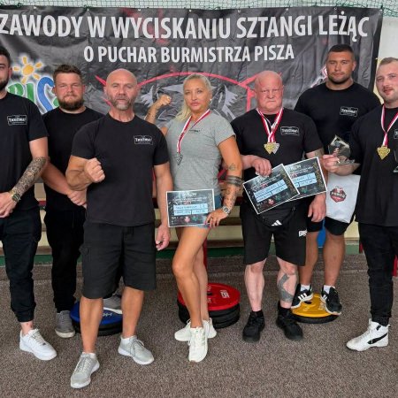Świetny występ Kuźni Ostrołęka w Piszu. Wycisnęli medale!
