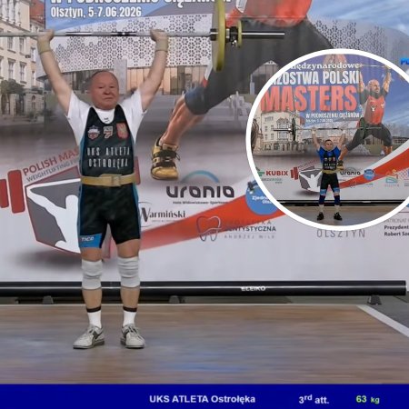 Mistrzostwa Polski Masters. Złoto i brąz dla UKS Atleta Ostrołęka!