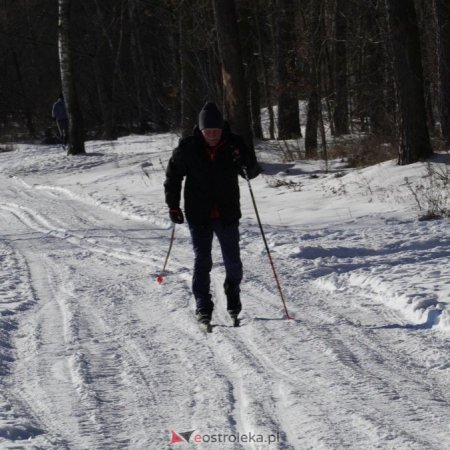 Narciarstwo biegowe w Ostrołęce. MOSiR przygotował trasy na stadionie miejskim i przy Warszawskiej