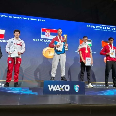 Kornel Dębowski wicemistrzem świata! Wielki sukces reprezentanta Fight Academy Ostrołęka