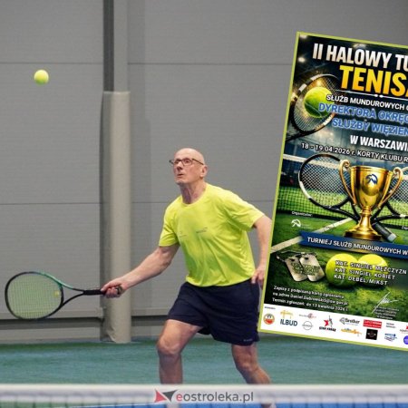 Mundurowi przejmują korty! II Halowe Mistrzostwa Służb Mundurowych już niebawem