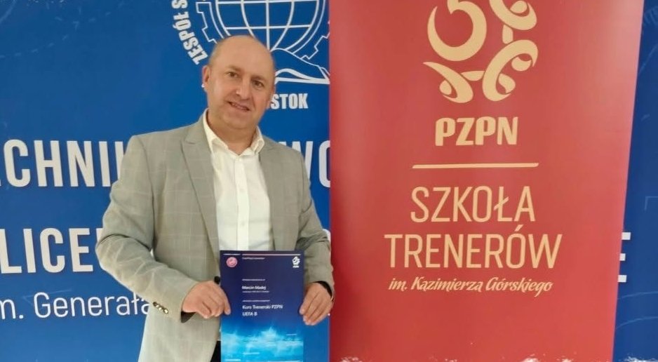 Trener Ostrołęckiej Akademii Piłki Nożnej z licencją UEFA B. „Kolejny istotny krok”
