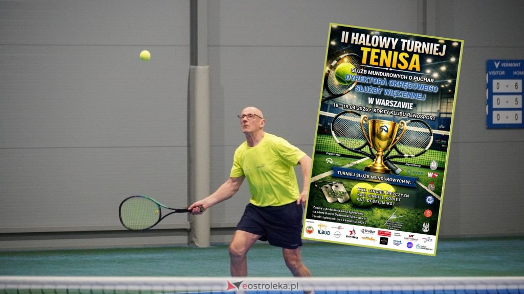 Mundurowi przejmują korty! II Halowe Mistrzostwa Służb Mundurowych już niebawem