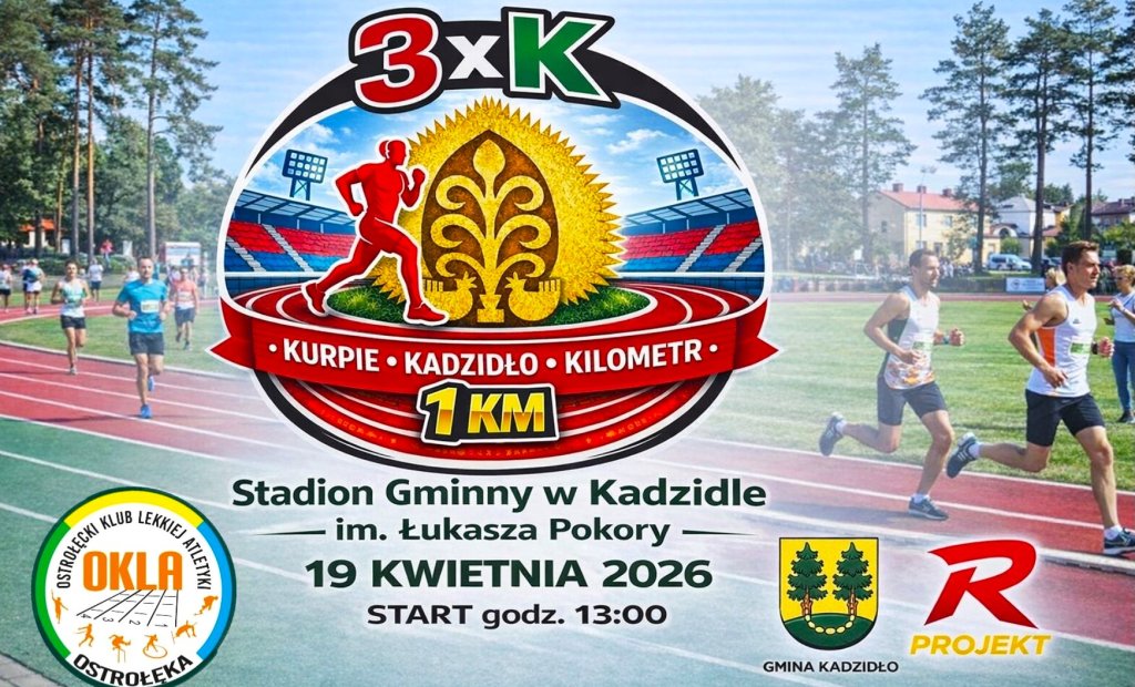 Startuje 3xK - Kurpie Kadzidło Kilometr [ZAPISY]
