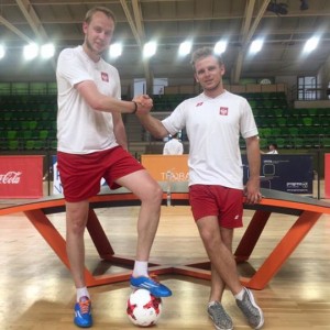 Adrian Duszak na Mistrzostwach Świata w teqball (wideo)