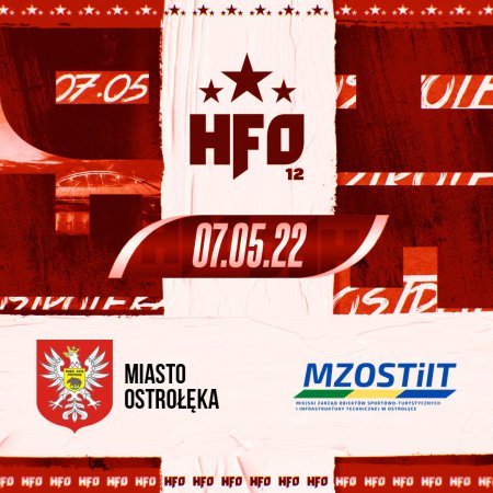 Gala kickboxingu HFO 12 w maju w Ostrołęce