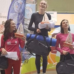 Katarzyna Butler wygrywa w Mikołajkach!