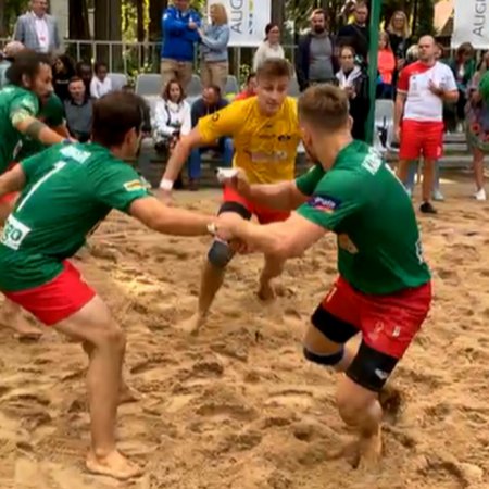 Kurpie wicemistrzami Polski w... kabaddi [WIDEO]