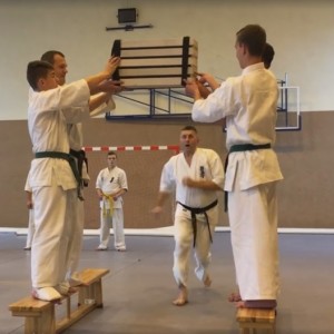 Pokaz Ostrołęckiego Klubu Karate Kyokushin podczas Konwentu Powiatów (wideo)