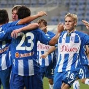 Lech Poznań - Sporting Braga wynik 1:0. Bramkę strzelił Rudnevs