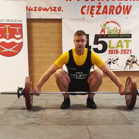Mistrzostwa Mazowsza U23. Startowali ciężarowcy UKS Atleta Ostrołęka (zdjęcia)