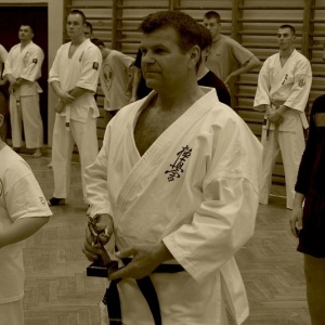Wizyta nestora ostrołęckiego karate (WIDEO)