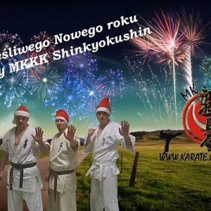 Życzenia Noworoczne od Międzyszkolengo Klubu Kyokushin Karate 