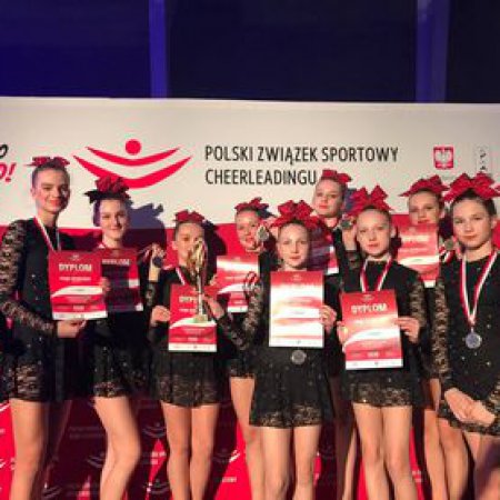 Mistrzostwa Polski. Medalowy start cheerleaderek Pasji Ostrołęka