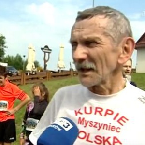 Ryszard Ropiak na górskim biegu i... w "Teleexpressie"