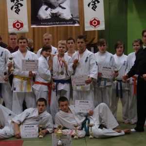Ostrołęcki Klub Karate drugi na zawodach we Włocławku