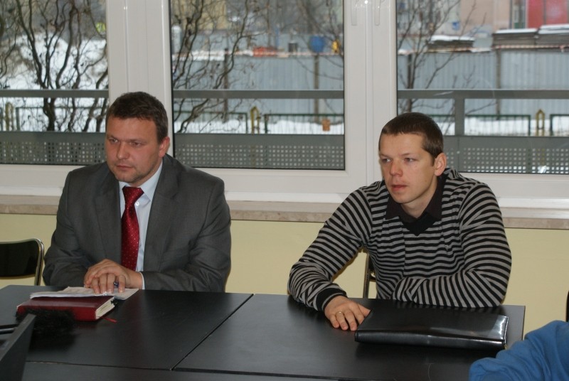 Mateusz Miłoszewski (po prawej)