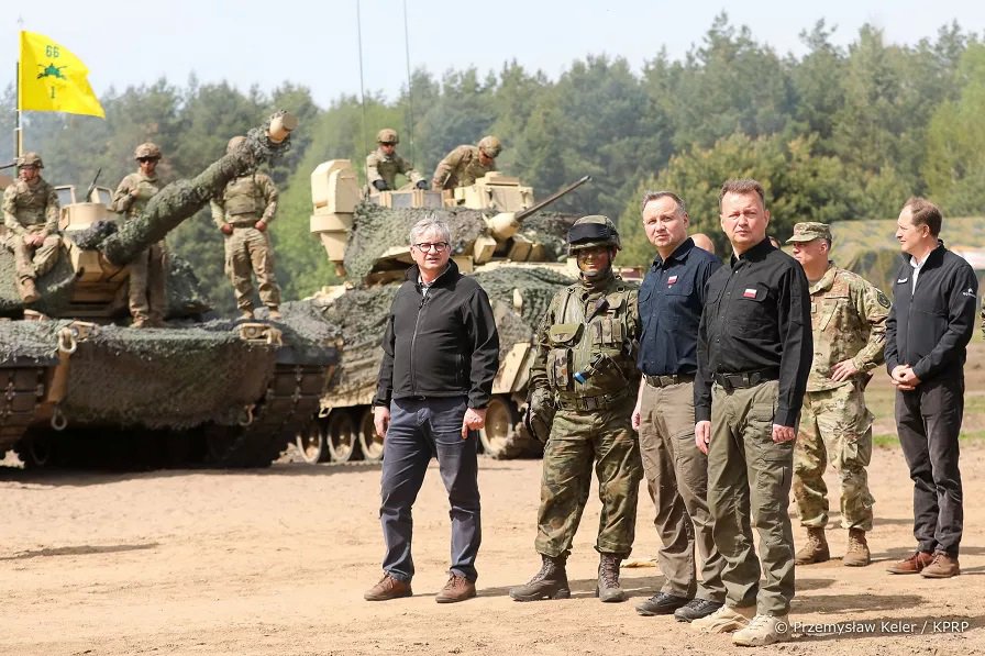 Ćwiczeniach DEFENDER–Europe 22 w Nowogrodzie, fot. Przemysław Keler/KPRP