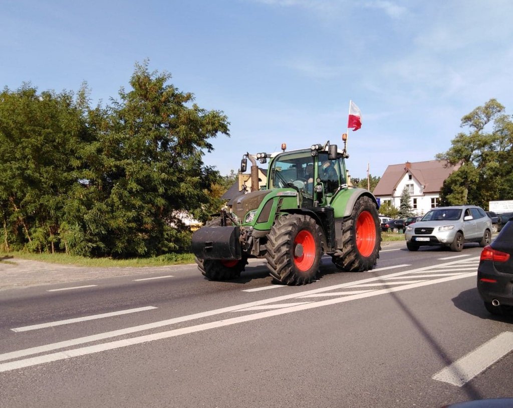 Protest rolników, fot. eOstroleka.pl