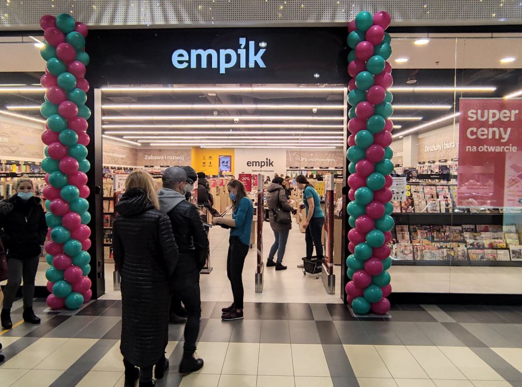 Salon Empik w Galerii Bursztynowej, fot. eOstroleka.pl