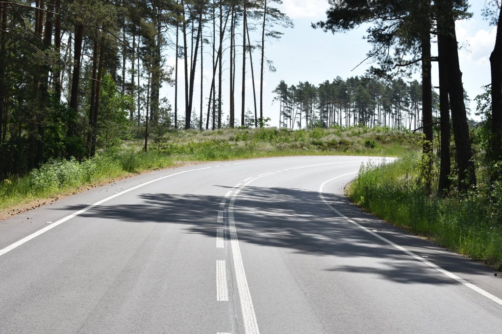 Częściowy odbiór drogi powiatowej  nr 2545 W Grabnik – Grabówek – Jastrząbka – Gaczyska, fot. Starostwo Powiatowe w Ostrołęce