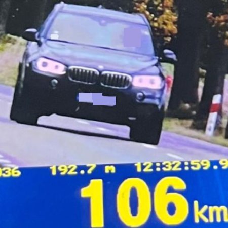 Kierowca bmw pędził jak szalony. Stracił prawo jazdy