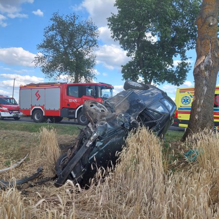 Wypadek na Warszawskiej. Poszkodowana jedna osoba [ZDJĘCIA]