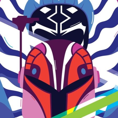 "Ahsoka" z ostrołęcką nutą. Anastazja Drabot stworzyła plakat inspirowany serialem