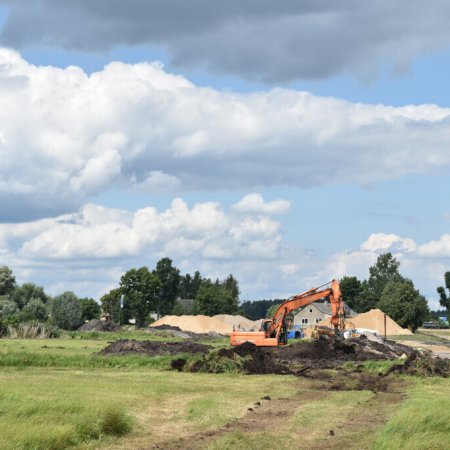 Raport z placu budowy. Nowy most przez Orz i “powiatówka” Brzeźno - Pokrzywnica [ZDJĘCIA]