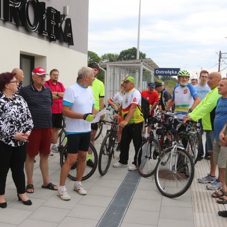 Rajd rowerowy w hołdzie marynarzom i ułanom [ZDJĘCIA]