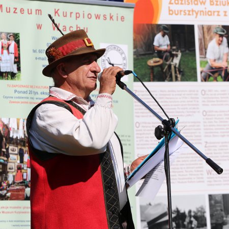 Piękny jubileusz Zdzisława Bziukiewicza. Święto Bursztynu Kurpiowskiego [ZDJĘCIA]