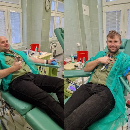 "650 dawców na 650 lat Miasta Ostrołęki". Harcerze zachęcają do oddawania krwi