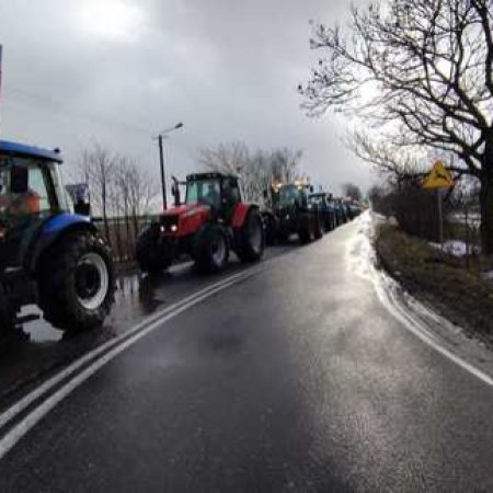 Uwaga kierowcy! Protest rolników w Ostrołęce: będą korki i utrudnienia na drogach