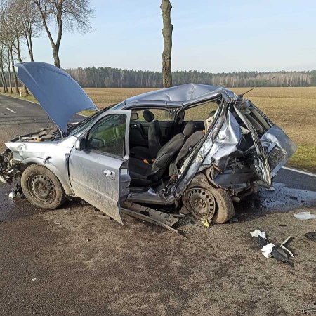 Nowe ustalenia policji po niebezpiecznym wypadku między Ostrołęką a Przasnyszem [ZDJĘCIA]