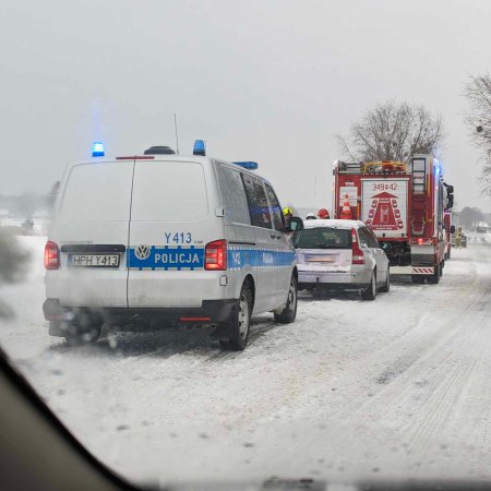 Wypadek na DK-53 między Ostrołęką a Dylewem [ZDJĘCIA]