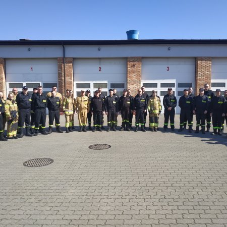 Strażacy OSP zdali egzamin w Ostrołęce [ZDJĘCIA]