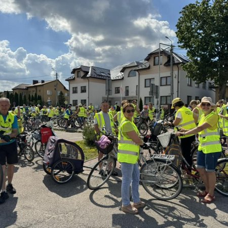 Rodzinny Rajd Rowerowy w Olszewie-Borkach [ZDJECIA]
