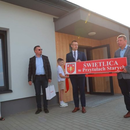 Świetlica wiejska w Przytułach Starych oficjalnie otwarta [ZDJĘCIA]